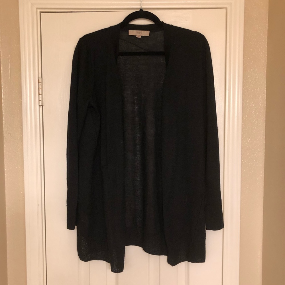 Soft Black Cardigan